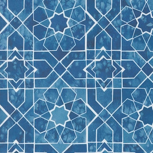 Sunshine Blue Skies Mosaic Sky Geometrics Watercolor 39822 14  Moda Designed Create Joy Project Sold by the Yard