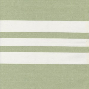 18&quot; Vista Toweling Celadon Stripe 992 322 Moda Toweling Designed by Pieces To Treasure 100% Cotton
