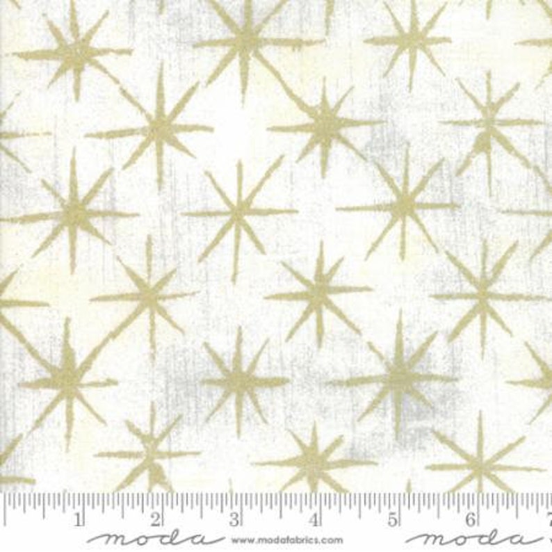 Moda Christmas Fabric Sold by the Yard Designed by Basicgrey Grunge