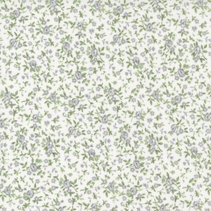 Dwell Meadow Cream Grass 55277 31 Small Floral Blender Designed by Camille Roskelley Sold by the Yard