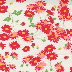 Story Time Real Daisy White Real Daisy Floral Childrens  Moda # 21791 11  Designed by: American Jane