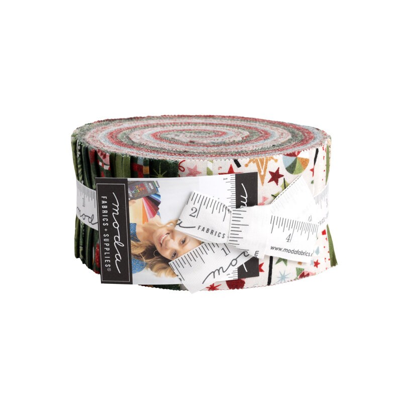 Jolly Good Jelly Roll® 30720JR Moda Precuts 40 Piece Assorted 2.5" x 44" Stripes Designed by BasicGrey