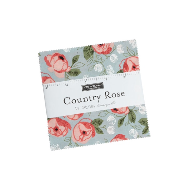 Country Rose Charm Pack 5170PP Moda Precuts