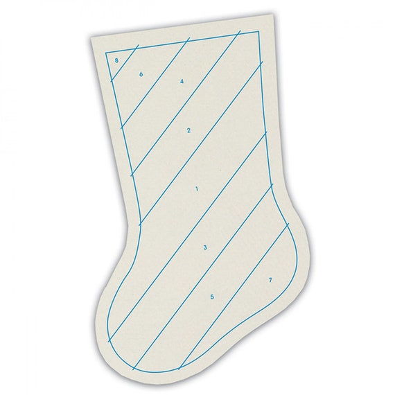 Quilt As You Go Christmas Stocking Moda # JT 1470 June Tailor