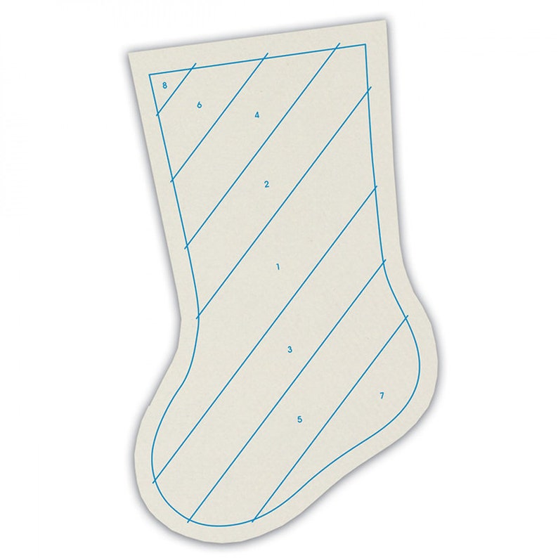 Quilt As You Go Christmas Stocking Moda # JT 1470 June Tailor