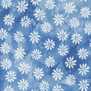 Sunshine Blue Skies Flower Shower Florals Watercolor 39828 12  Moda Designed Create Joy Project Sold by the Yard