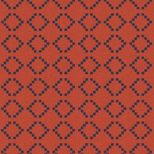 Warp Weft Wovens Persimmon Parade RS4010 12 Ruby Star Designed by Alexia Abegg 100% Cotton Sold by the yard