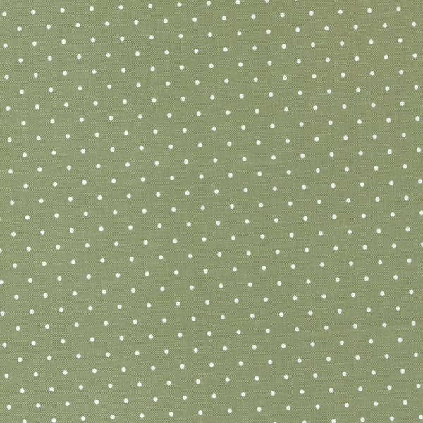 Lovestruck Delicate Dot Dots Fern 5195 17 Moda Designed by Lella Boutique Sold by the Yard