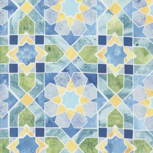 Sunshine Blue Skies Mosaic Sky Geometrics Watercolor 39822 11  Moda Designed Create Joy Project Sold by the Yard