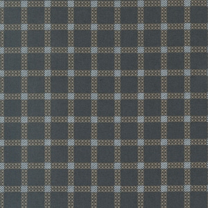 Dawn On The Prairie: Stitch Check in Charcoal Dawn On The Prairie: Stitch Check in Charcoal