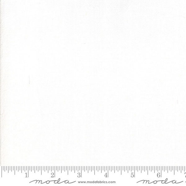 Moda White Flour Sack Fabric 44' wide