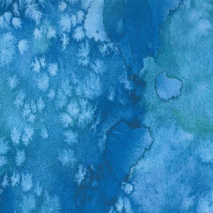 Sunshine Blue Skies Flow Lake Flow Basics Watercolor 8433 124 Moda Designed Create Joy Project Sold by the Yard