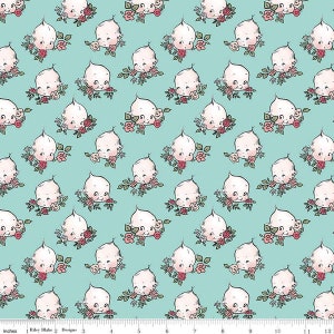 Sew Kewpie® Faces Songbird Item Number: C10542-SONGBIRD Fiber Content 100% Cotton