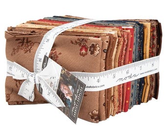 Paquete Fat Eighth de Hickory Road: 40 telas precortadas de Moda