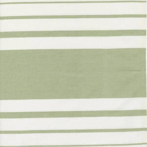 18&quot; Vista Toweling Celadon Stripe 992 320 Moda Toweling Designed by Pieces To Treasure 100% Cotton