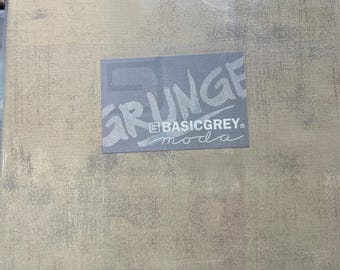 Grunge Junior Layer Cake® Tan by Basic Gray Moda Fabric  30150JLC 162 Moda Precuts