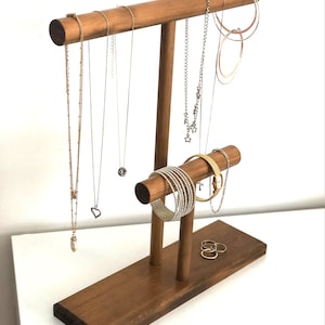 Bracelet Display Stand, Wood Jewellery Stand, Bangle Display image 3