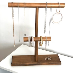 Bracelet Display Stand, Wood Jewellery Stand, Bangle Display image 2