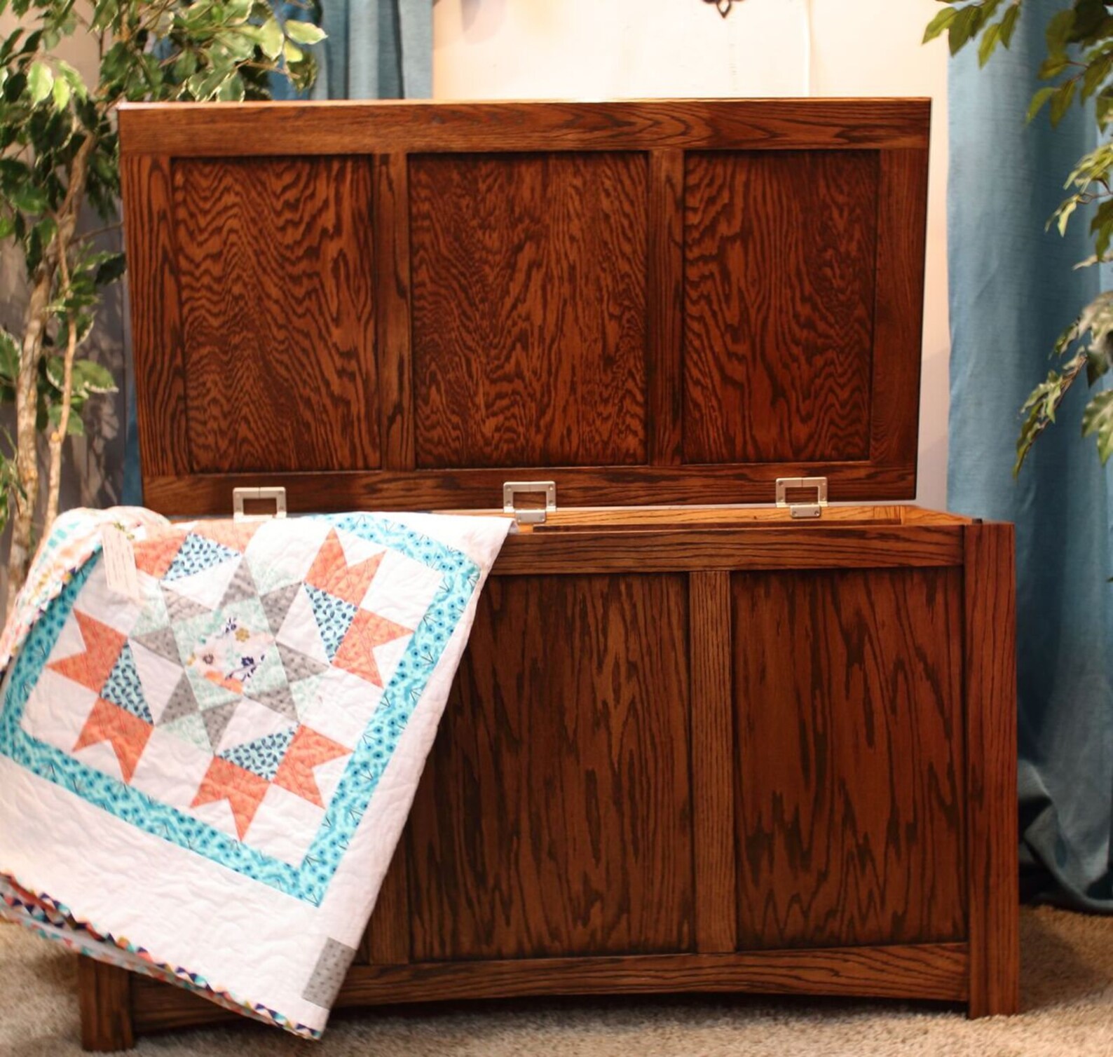 Blanket Chest Etsy