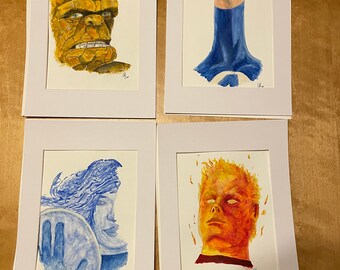 Fantastic Four - Watercolour set