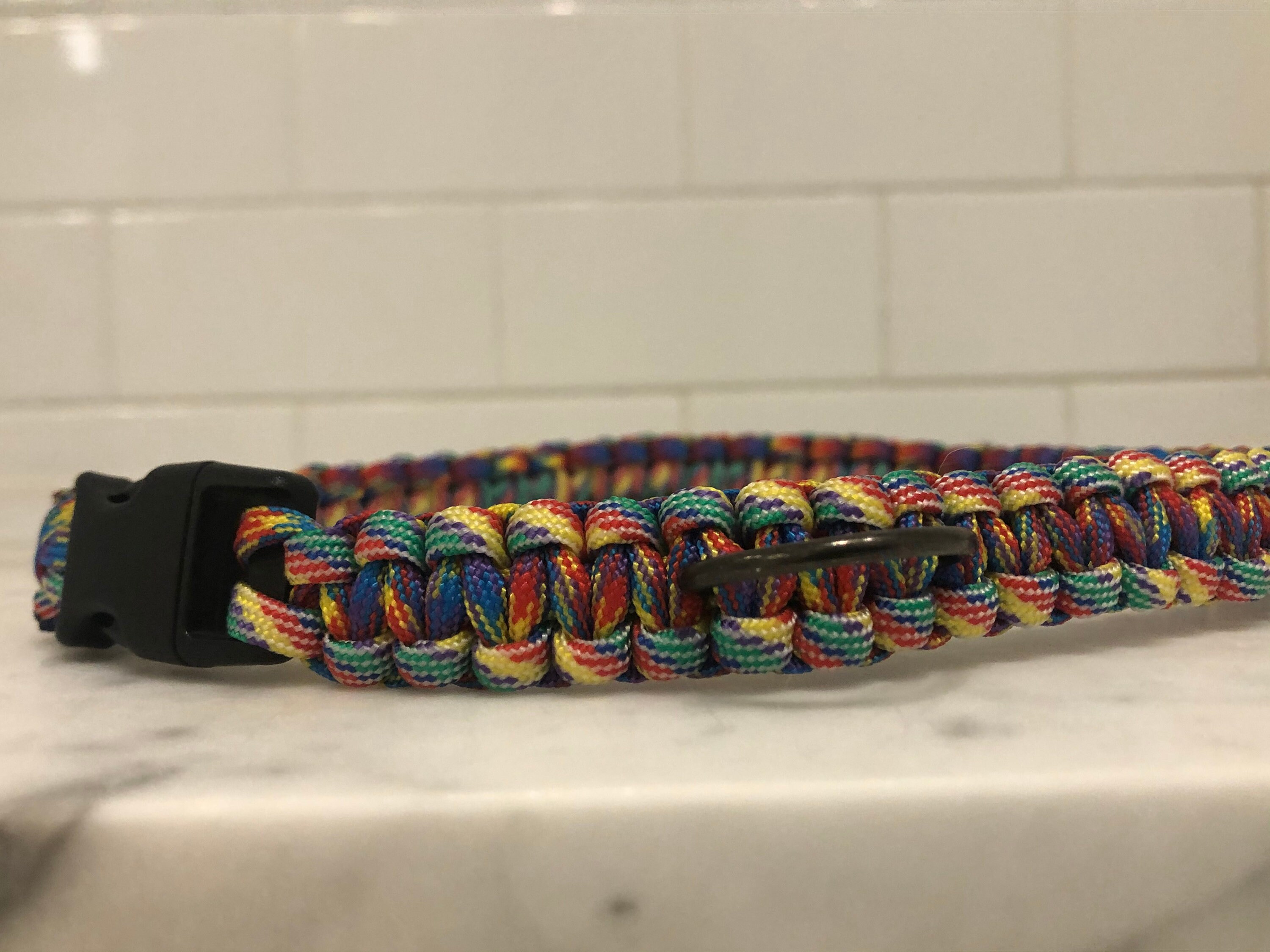 Cobra weave paracord dog collar Etsy