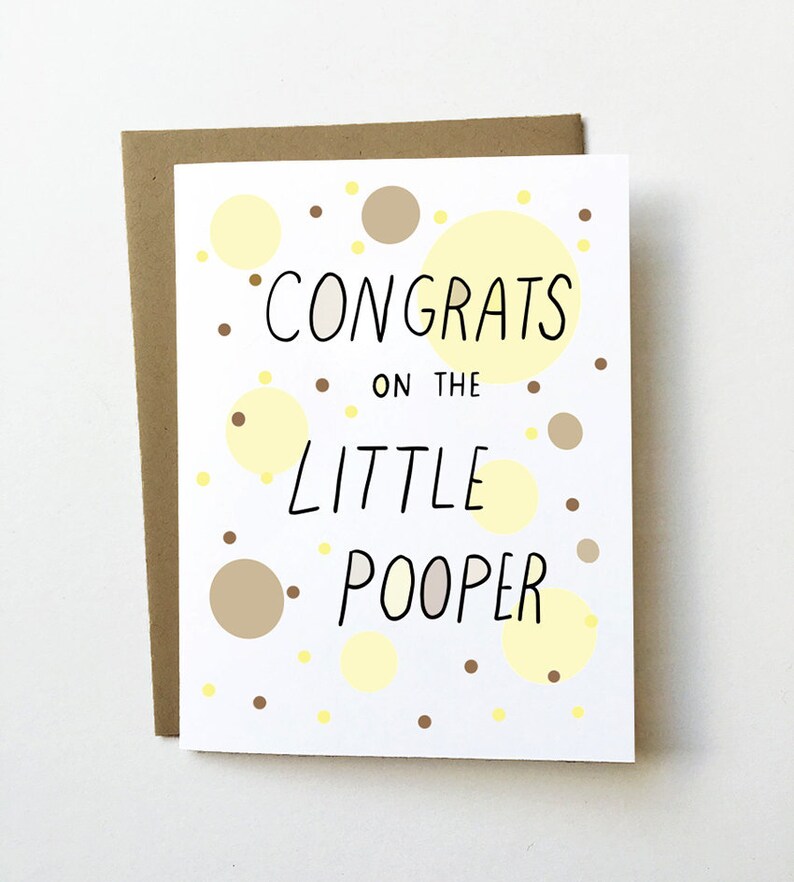 Cute Baby Congrats Card New Baby Card Funny Baby Card New Etsy Cute Baby Congrats Card New Baby Card Funny Baby Card New Etsy