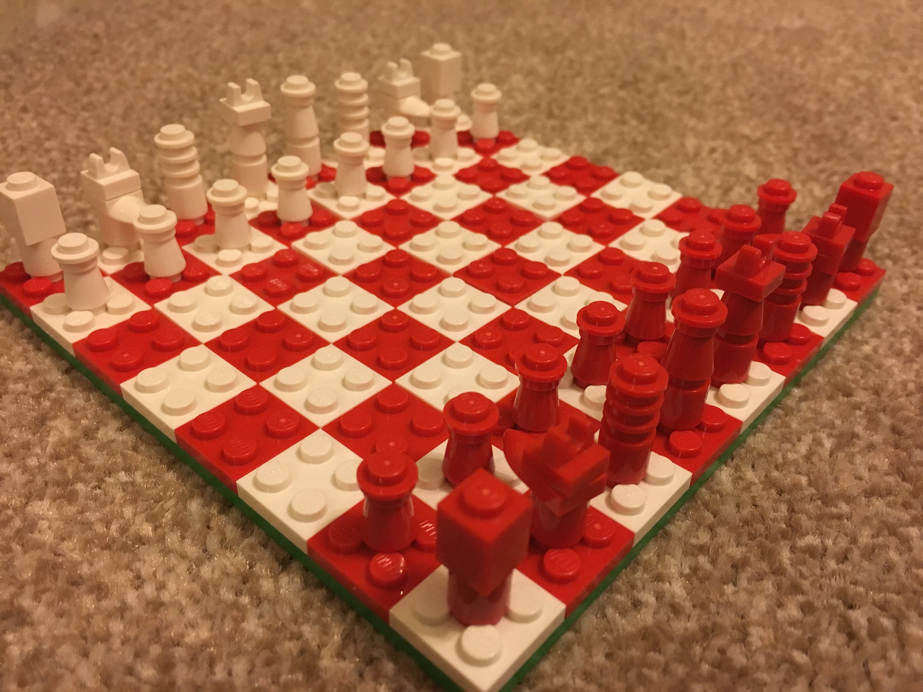 How To Make a Lego Chess Set  Lego chess, Diy chess set, Legos