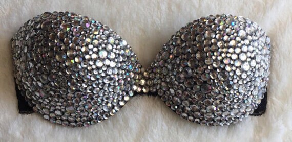 bedazzled bra