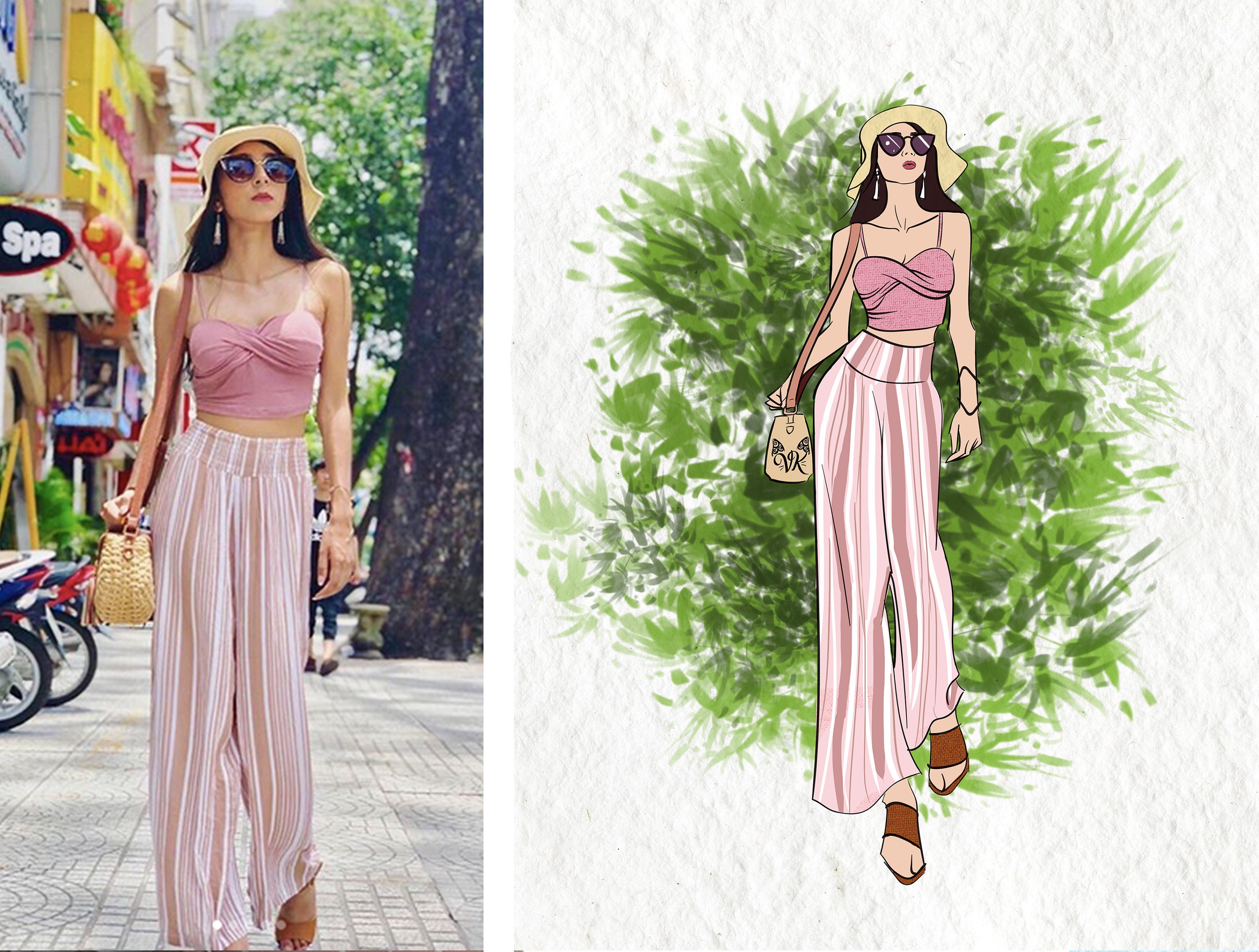 Digital Art From Photos Custom Fashion Illustration Etsy