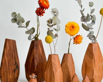 EDGE | Sculpted Timber Vase