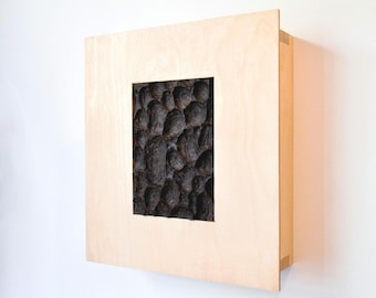 WALLNEST - Scallop | Timber Wall Art Cabinet