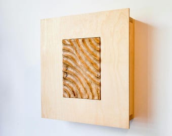 WALLNEST - Collide | Timber Wall Art Cabinet