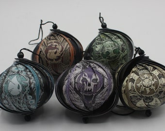 Magic the Gathering Ornaments Phyrexia Lands