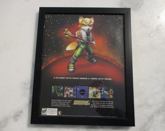 Star Fox Vintage Original AD's