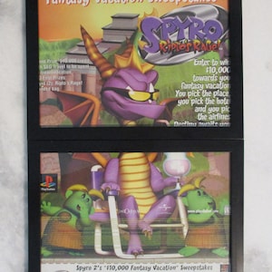Spyro the Dragon/Ripto/Dragonfly Vintage Original AD&#39;s