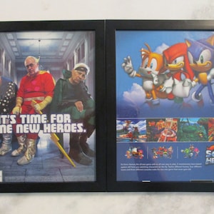 Sonic the Hedgehog Vintage Original AD's