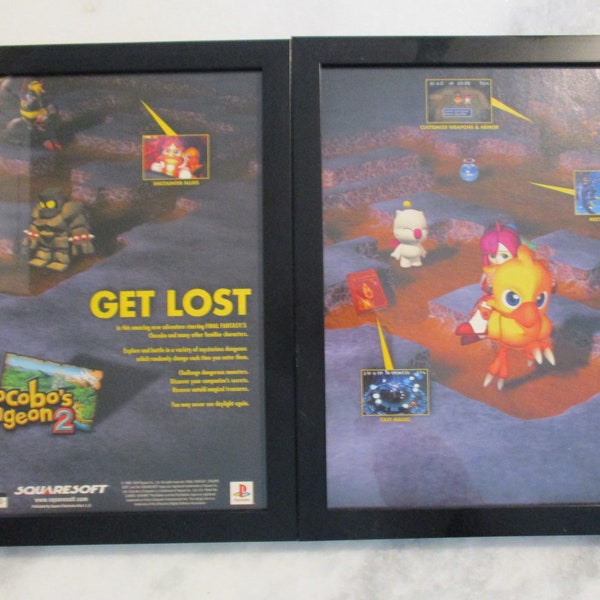 Chocobo Dungeon 2 / Racing Vintage Original AD's