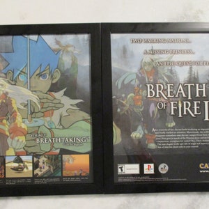 希少　ブレス オブ ファイア Ⅳ　BREATH OF FIRE　販促ポスター 希少 ブレス オブ ファイア Ⅳ BREATH OF FIRE 販促ポスター