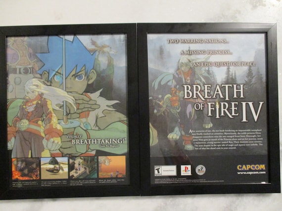 Breath of Fire 4 Vintage Original AD - Etsy