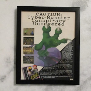 Monster Rancher 1/2/3 Vintage Original AD&#39;s