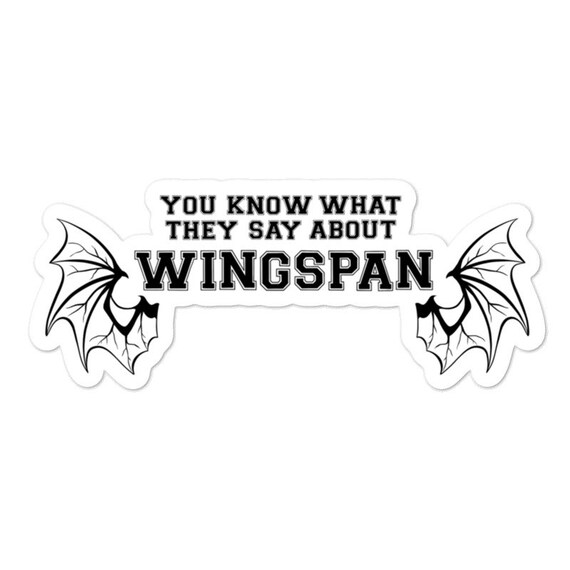 Sticker ACOTAR Wingspan Vinyl Decal Rhysand Feyre Cassian Etsy