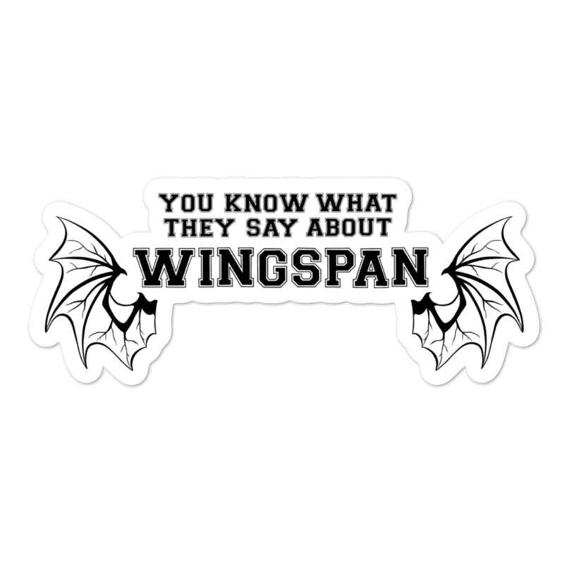 Sticker ACOTAR Wingspan Vinyl Decal Rhysand Feyre Cassian Etsy