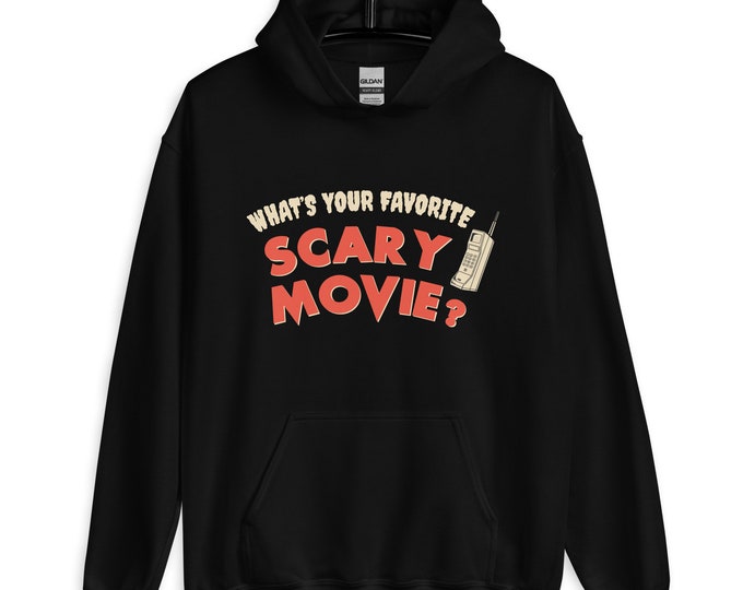 Unisex Hoodie - Scream What’s Your Favorite Scary Movie Stab Ghostface