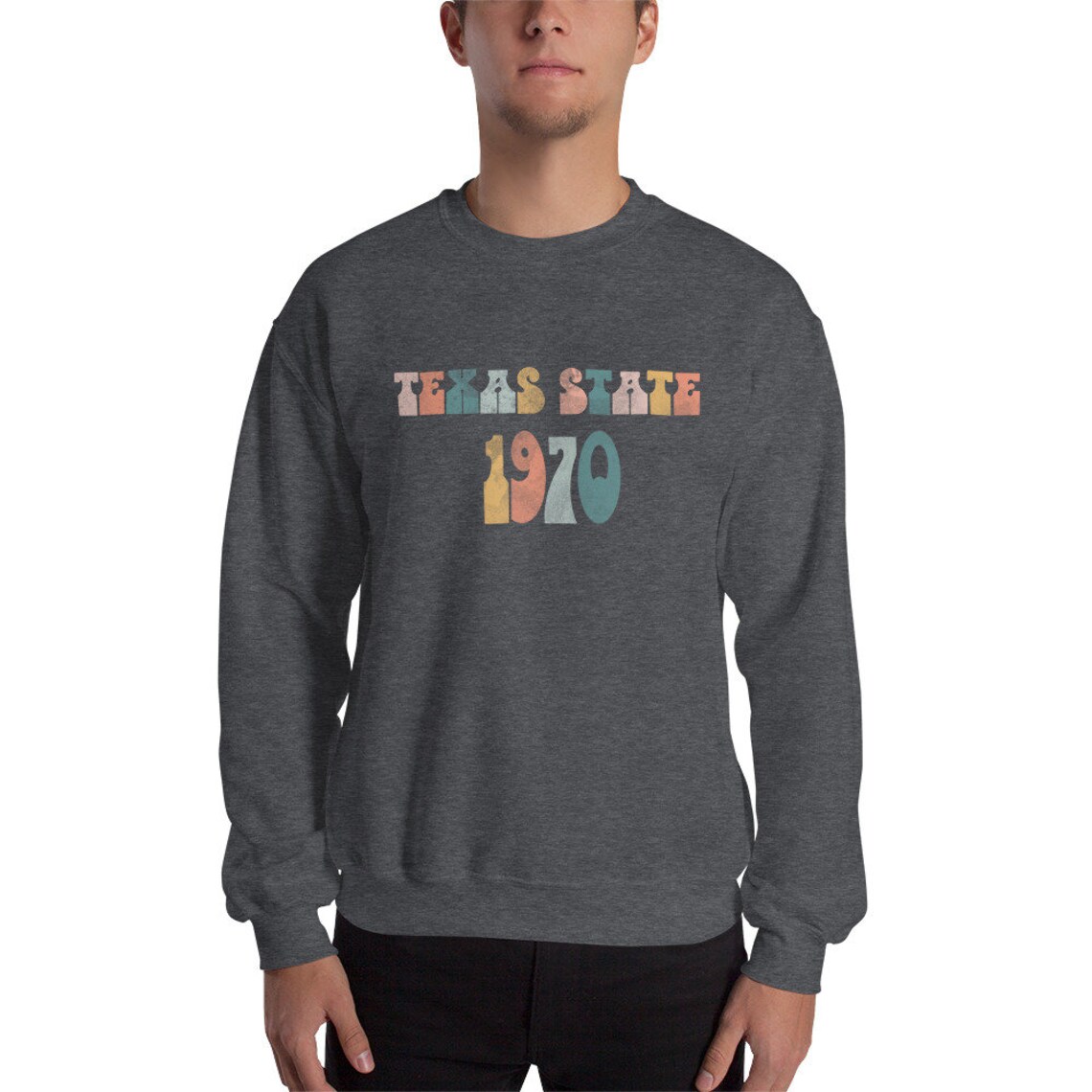 Unisex Sweatshirt Texas State University Vintage Sweatshirt - Etsy