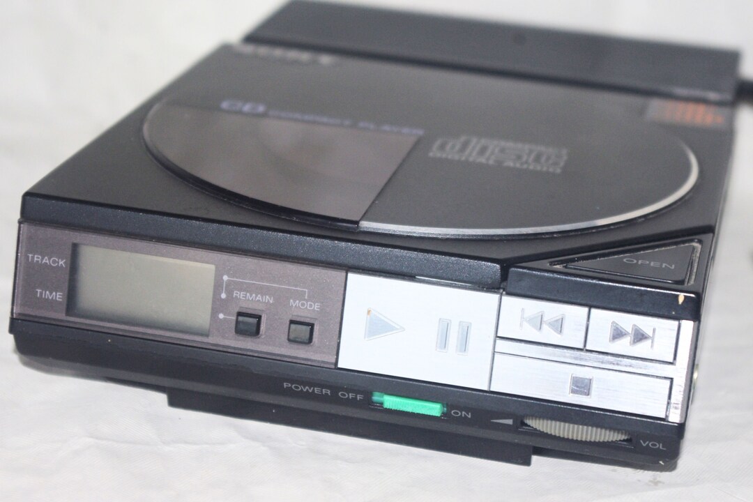 Sony D50 1st Vintage Portable CD Player Released in 1984 Made Etsy