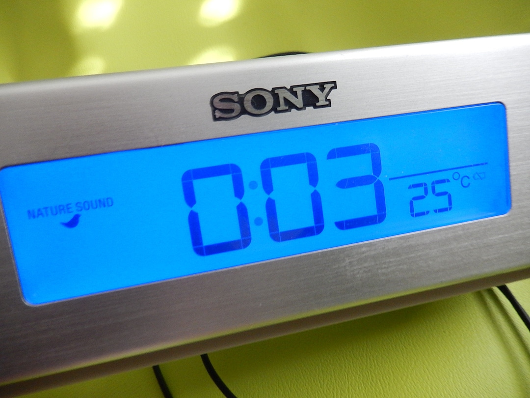 Sony Dream Machine ICFC717PJ Radio Alarm Clock Waves Birds Etsy