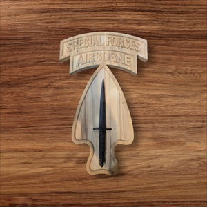 US Army 3D carved unit crests, Can do most most units