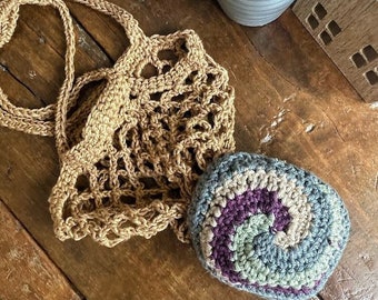 Helix Inside Out Bag Crochet Pattern Digital PDF Descargar