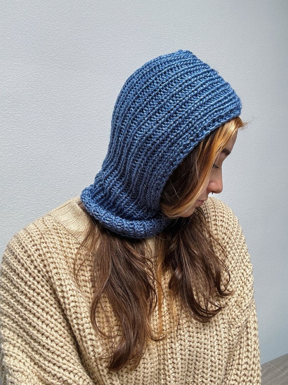 帽子 MacMahon Knitting Mills. Balaclava-Peace Knit Balaclava Hat Balaclava Face Mack Knitted Ski Masks