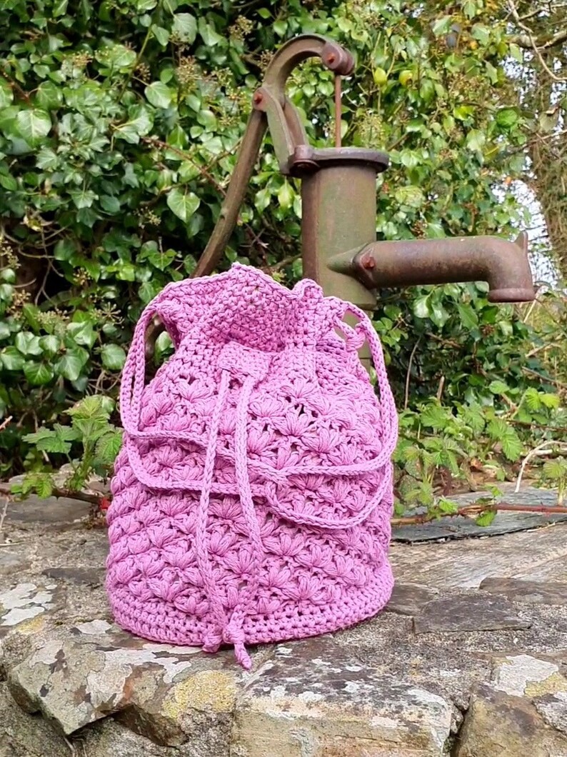 Flora Bucket Bag Crochet Pattern PDF Etsy